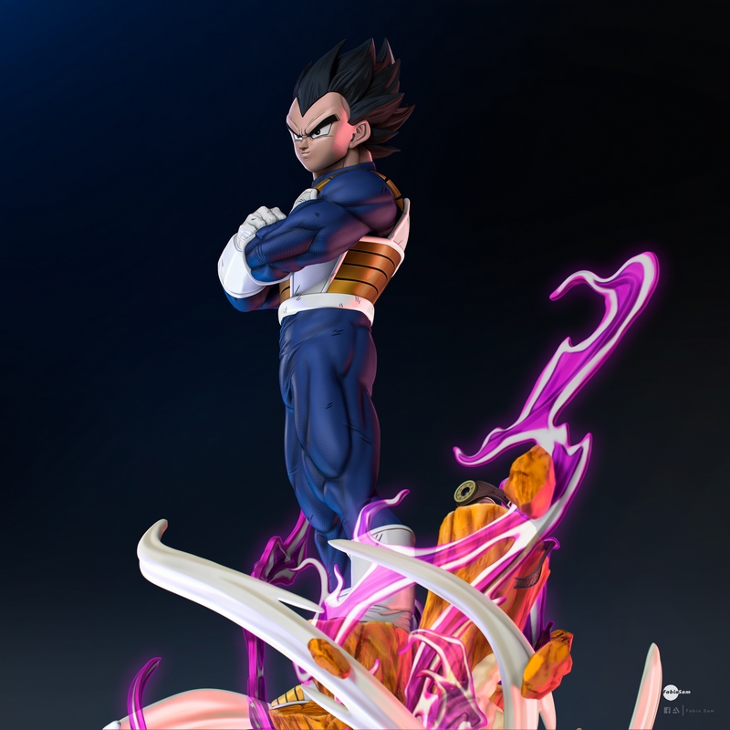 悟空 - 3D打印模型|Vegeta – 3D Print Model