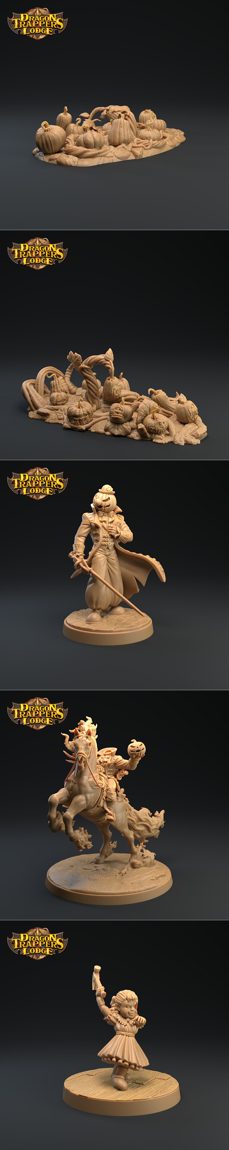 龙捕手旅舍——斯托伊坎万圣节——3D打印模型|The Dragon Trappers Lodge – Stoican Halloween – 3D Print Model STL