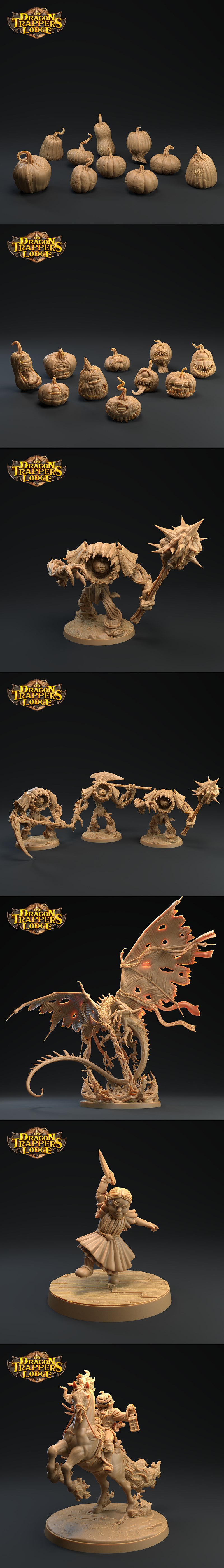 龙捕手旅舍——斯托伊坎万圣节——3D打印模型|The Dragon Trappers Lodge – Stoican Halloween – 3D Print Model STL