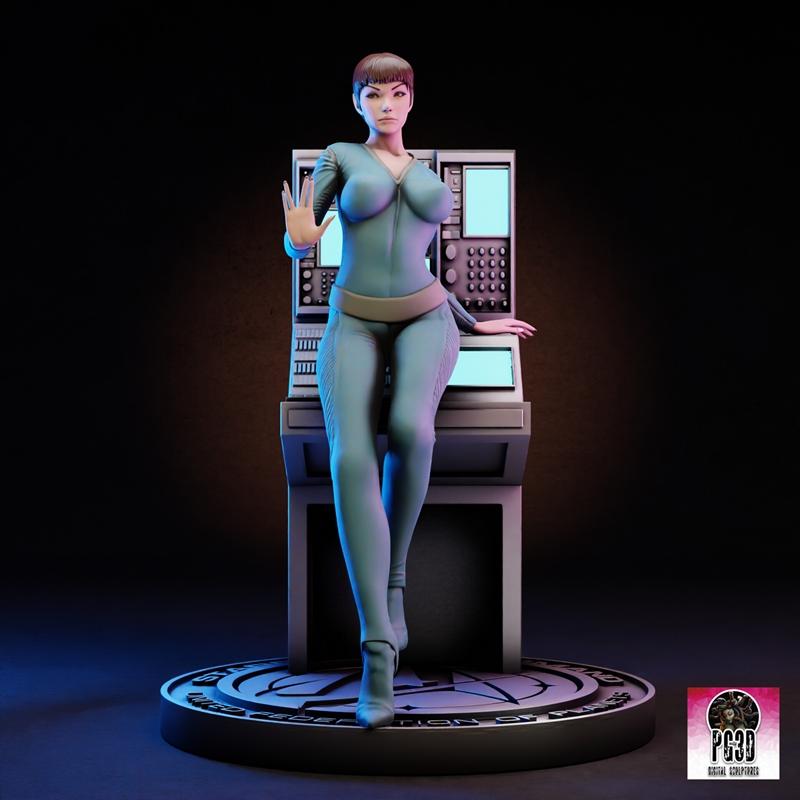 PgGasta - T'Pol - T'Pol 3D打印模型|PgGasta – T’Pol – 3D Print Model STL