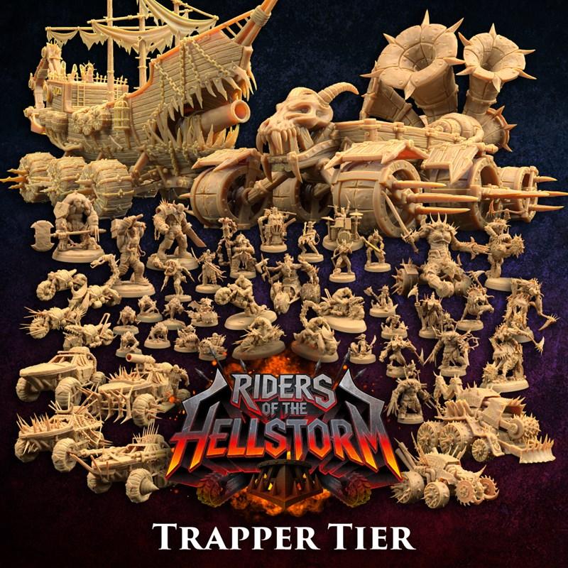 地狱风暴骑手之家——3D打印模型|The Dragon Trappers Lodge – Riders of The Hellstorm September 2025 – 3D Print Model STL