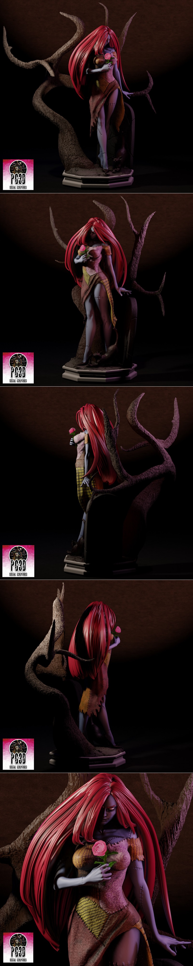 PgGasta – Sally – 3D打印模型|PgGasta – Sally – 3D Print Model STL