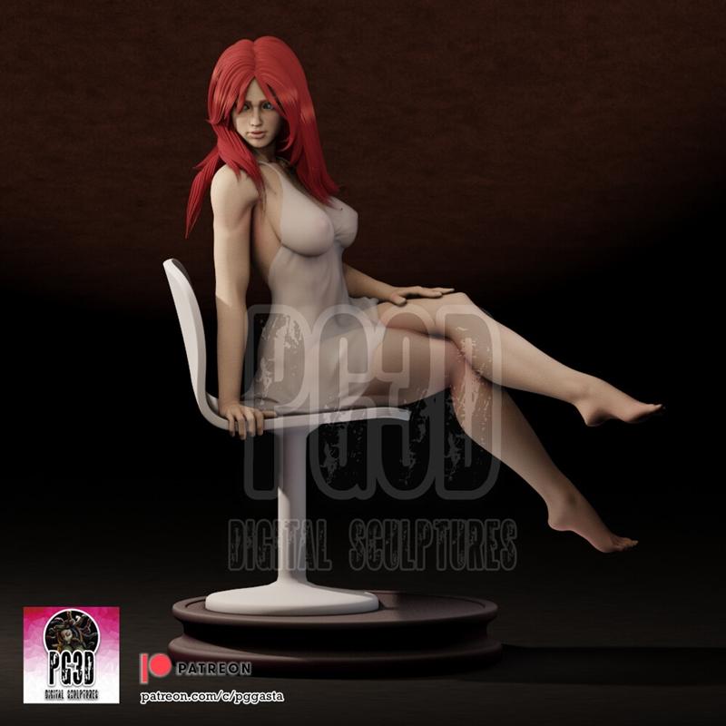 PgGasta - 矶野 - 3D打印模型|PgGasta – Yoshino – 3D Print Model STL