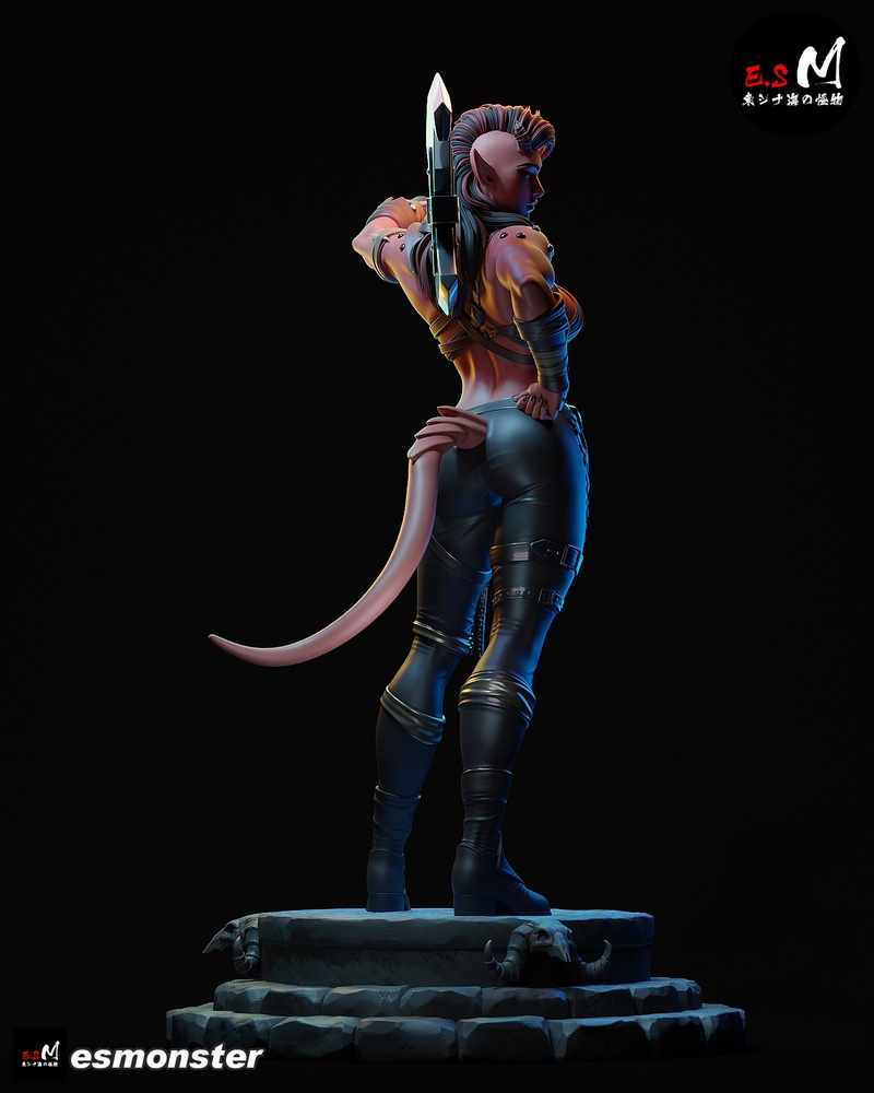 E.S怪物系列 - 卡拉奇 - 3D打印模型|E.S Monster – Karlach – 3D Print Model