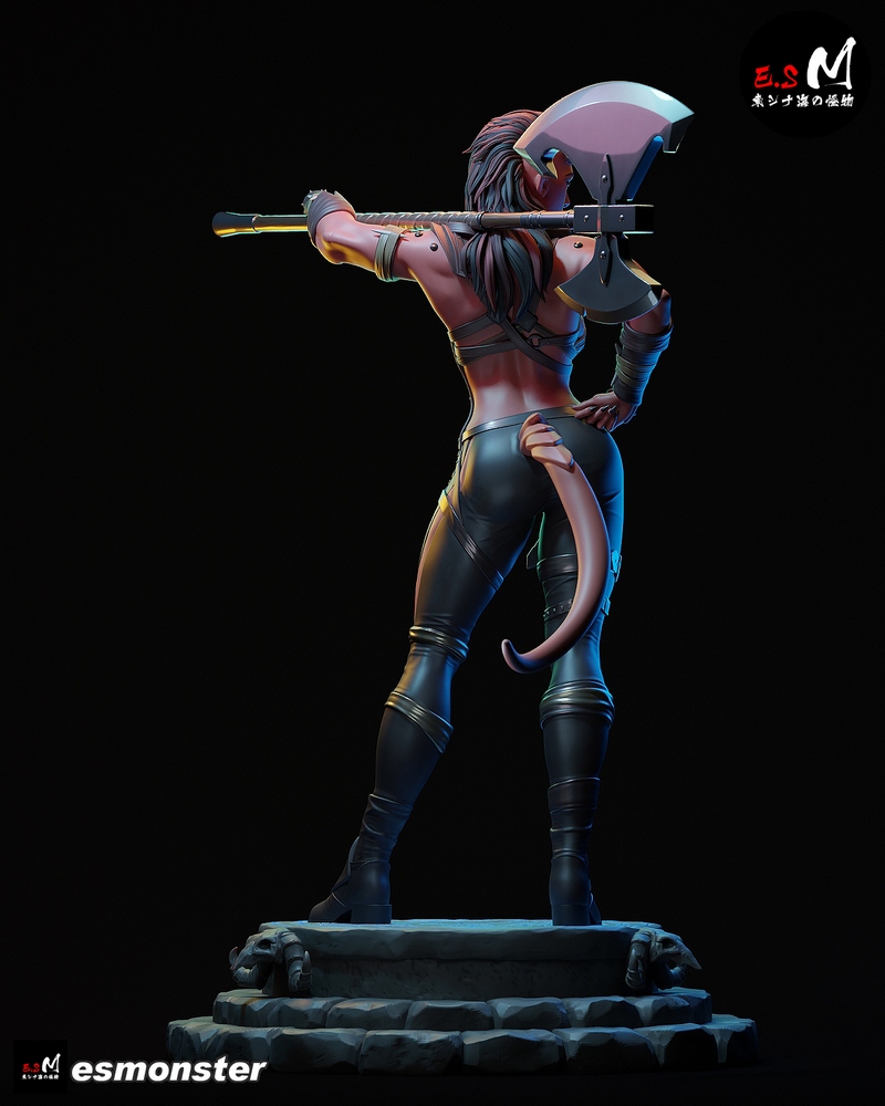 E.S怪物系列 - 卡拉奇 - 3D打印模型|E.S Monster – Karlach – 3D Print Model