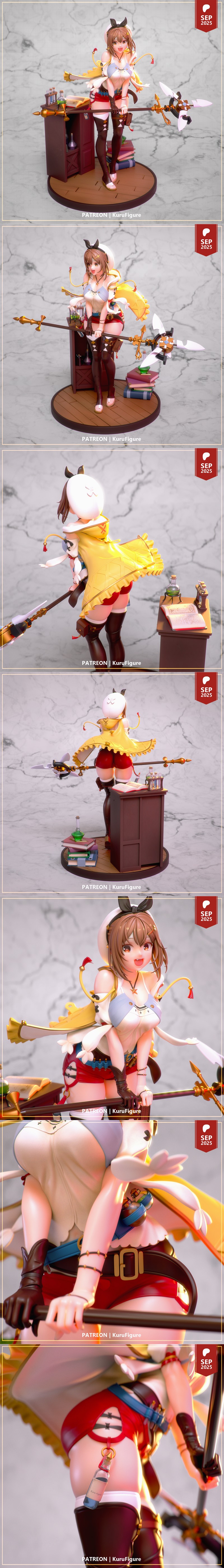 雷扎工作室出品《Reisalin Stout》3D打印模型|Kuru Figure – Reisalin Stout from Atelier Ryza – 3D Print Model STL