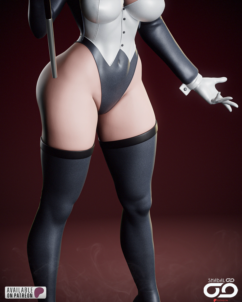 Shadaloo Studios - 雷神之锤 - 珍妮弗3D打印模型|Shadaloo Studios – Zatanna – 3D Print Model