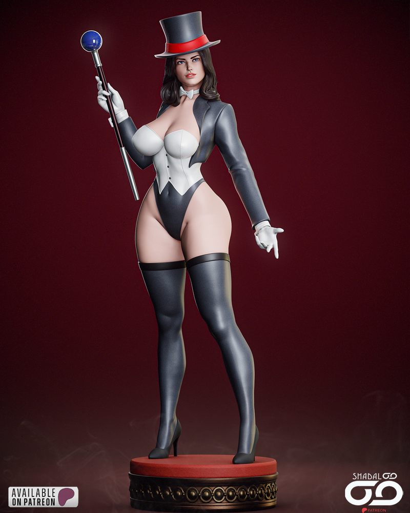 Shadaloo Studios - 雷神之锤 - 珍妮弗3D打印模型|Shadaloo Studios – Zatanna – 3D Print Model