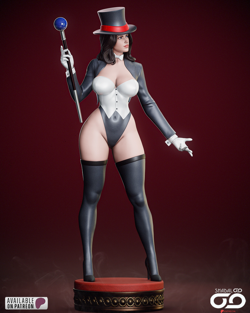 Shadaloo Studios - 雷神之锤 - 珍妮弗3D打印模型|Shadaloo Studios – Zatanna – 3D Print Model