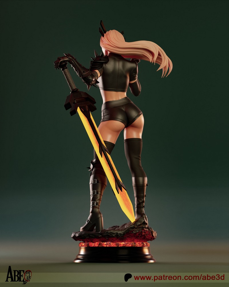 Abe3D - 魔戒 - 精灵战士3D打印模型|Abe3D – Magik – 3D Print Model