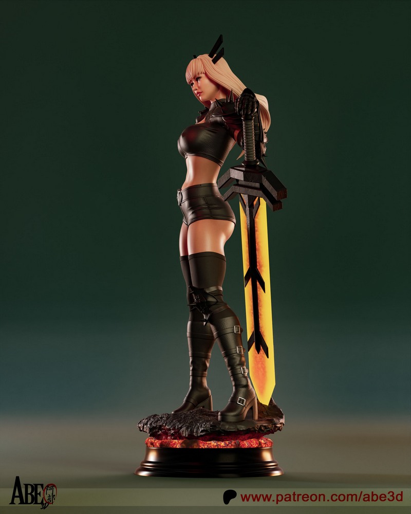 Abe3D - 魔戒 - 精灵战士3D打印模型|Abe3D – Magik – 3D Print Model