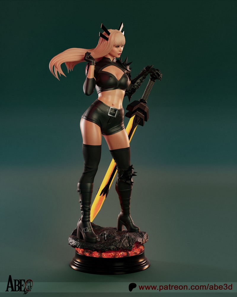 Abe3D - 魔戒 - 精灵战士3D打印模型|Abe3D – Magik – 3D Print Model