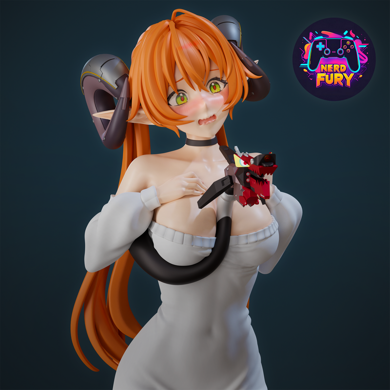 Orphie 3D打印模型：Zenless Zone Zero角色精品还原|Orphie – Zenless Zone Zero – 3D Print Model