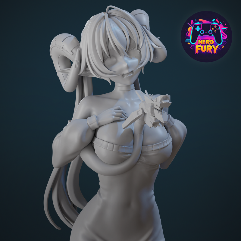 Orphie 3D打印模型：Zenless Zone Zero角色精品还原|Orphie – Zenless Zone Zero – 3D Print Model