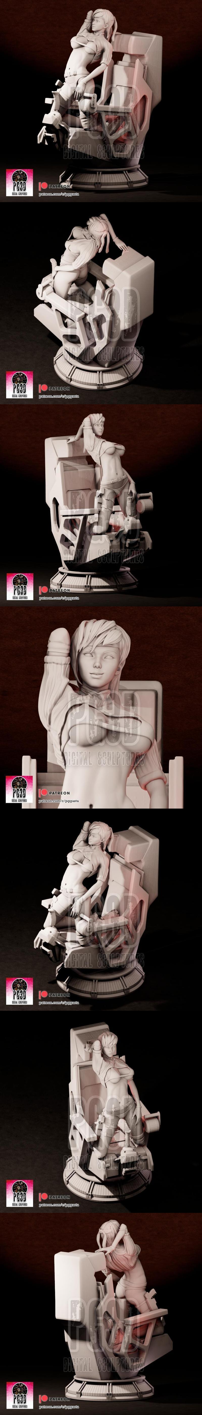 PgGasta – Natasha – 机械战甲 3D打印模型|PgGasta – Natasha – Mechwarrior – 3D Print Model STL