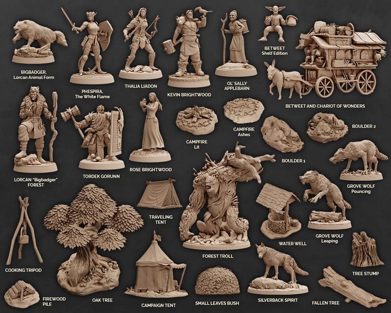 Artificers迷你系列欢迎礼包 3D打印模型|Artificers Mini – Welcome Pack – 3D Print Model STL