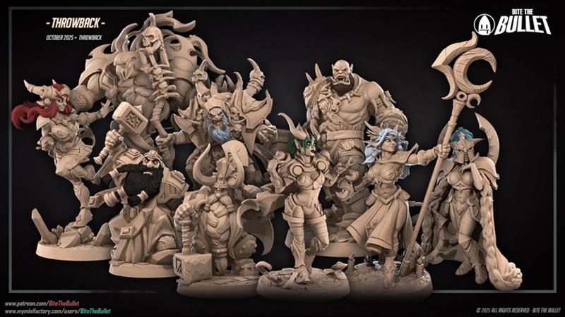 咬下子弹——2025年10月回顾 3D打印模型 STL|Bite the Bullet – Throwback October 2025 – 3D Print Model STL