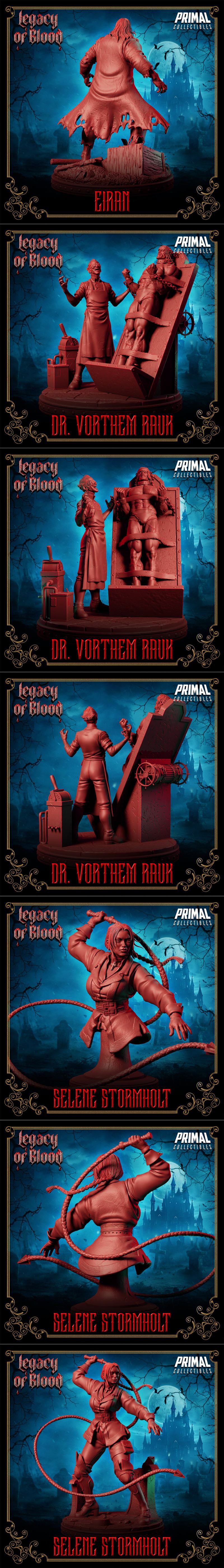 PRIMAL Collectibles 旗下《血之遗产》3D打印模型|PRIMAL Collectibles – Legacy of Blood August 2025 – 3D Print Model STL