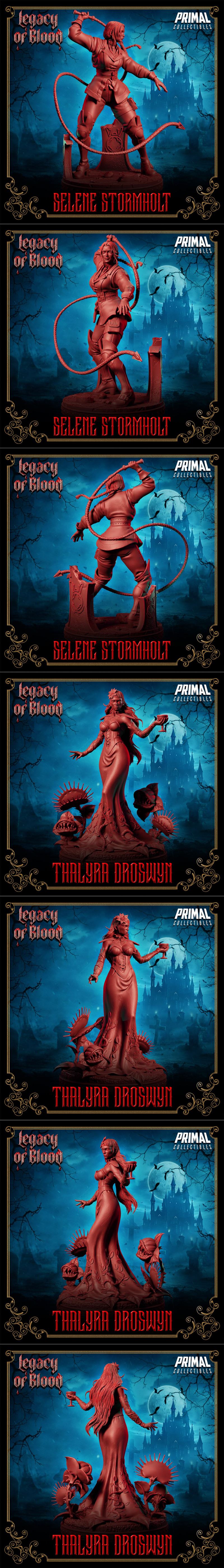 PRIMAL Collectibles 旗下《血之遗产》3D打印模型|PRIMAL Collectibles – Legacy of Blood August 2025 – 3D Print Model STL