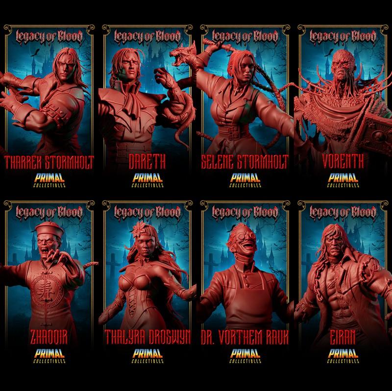 PRIMAL Collectibles 旗下《血之遗产》3D打印模型|PRIMAL Collectibles – Legacy of Blood August 2025 – 3D Print Model STL