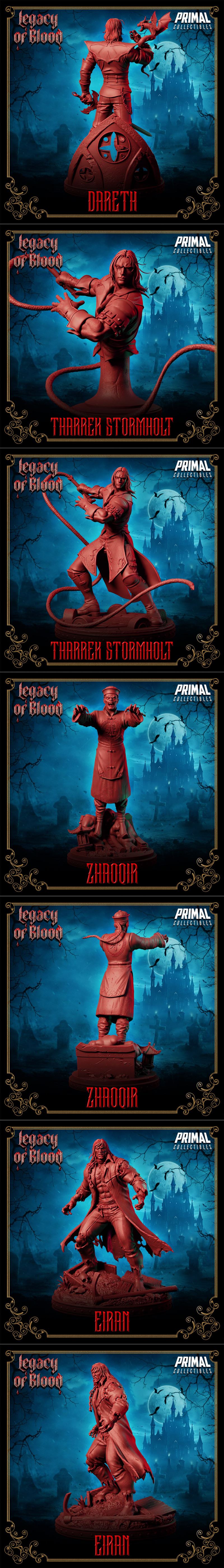 PRIMAL Collectibles 旗下《血之遗产》3D打印模型|PRIMAL Collectibles – Legacy of Blood August 2025 – 3D Print Model STL