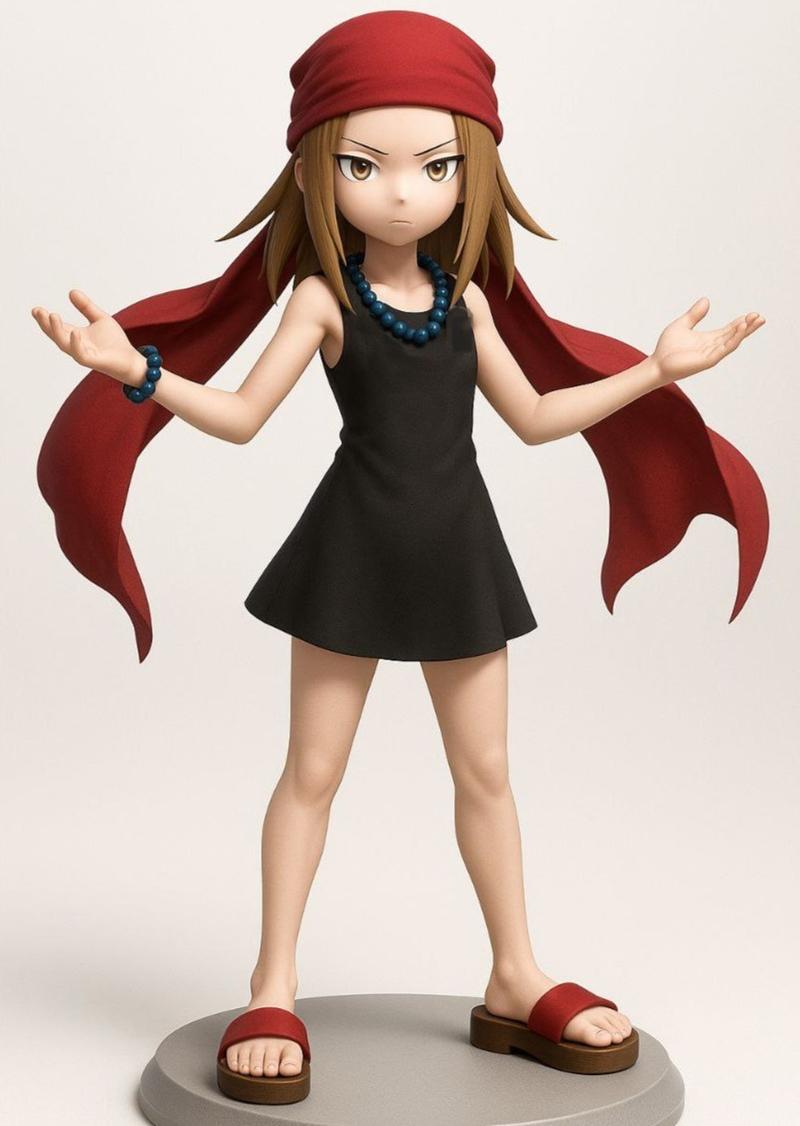 安娜：妖精的尾巴动漫版3D打印模型|Anna Shaman King Manga version – 3D Print Model STL