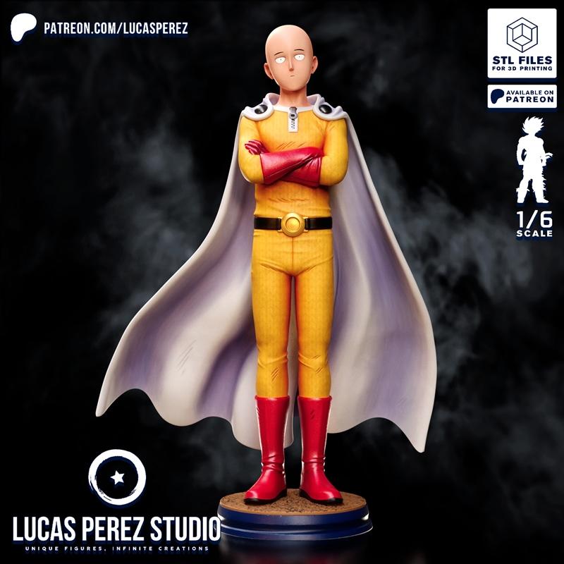 萨itasama 3D打印模型|Lucas Perez – Saitama – 3D Print Model STL