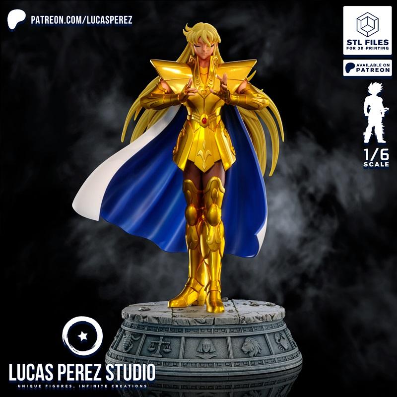 谢卡·维戈 3D打印模型 STL|Lucas Perez – Shaka Virgo – 3D Print Model STL