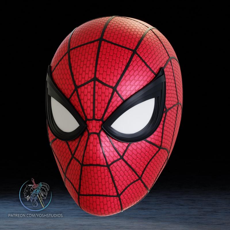 蜘蛛侠 新日面罩 3D打印模型|Spider-Man Brand New Day Mask – 3D Print Model STL