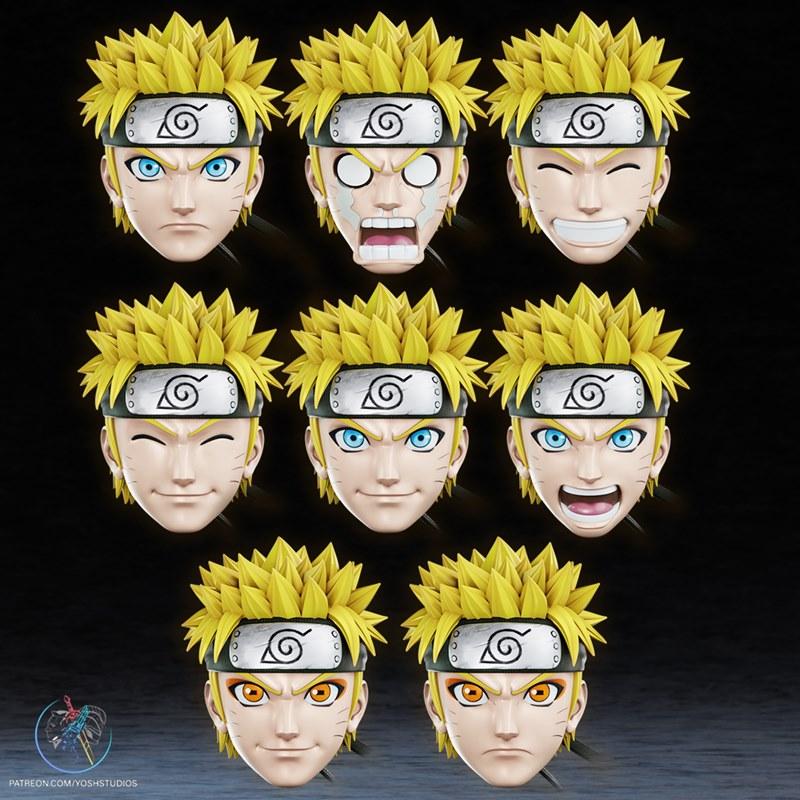 火影忍者面具 - 3D打印模型|Naruto Mask – 3D Print Model STL