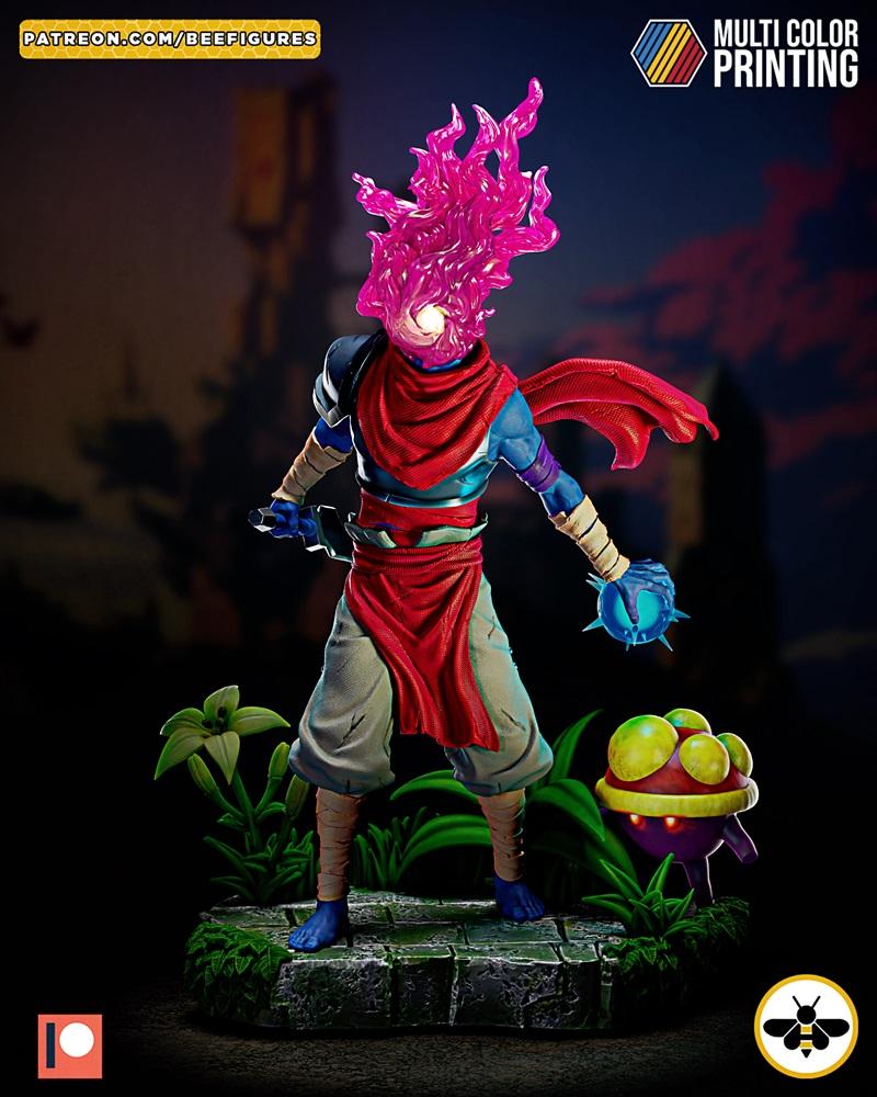 Bee Figures系列：死之细胞角色3D打印模型|Bee Figures – The Beheaded – Dead Cells – 3D Print Model STL