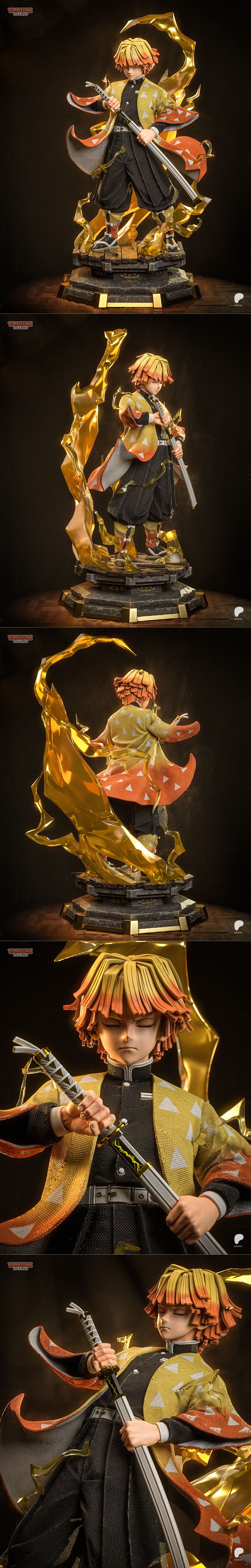 狐妖造型·Zenitsu全尺寸3D打印模型|Tanuki Figures – Zenitsu Fullsize – 3D Print Model STL