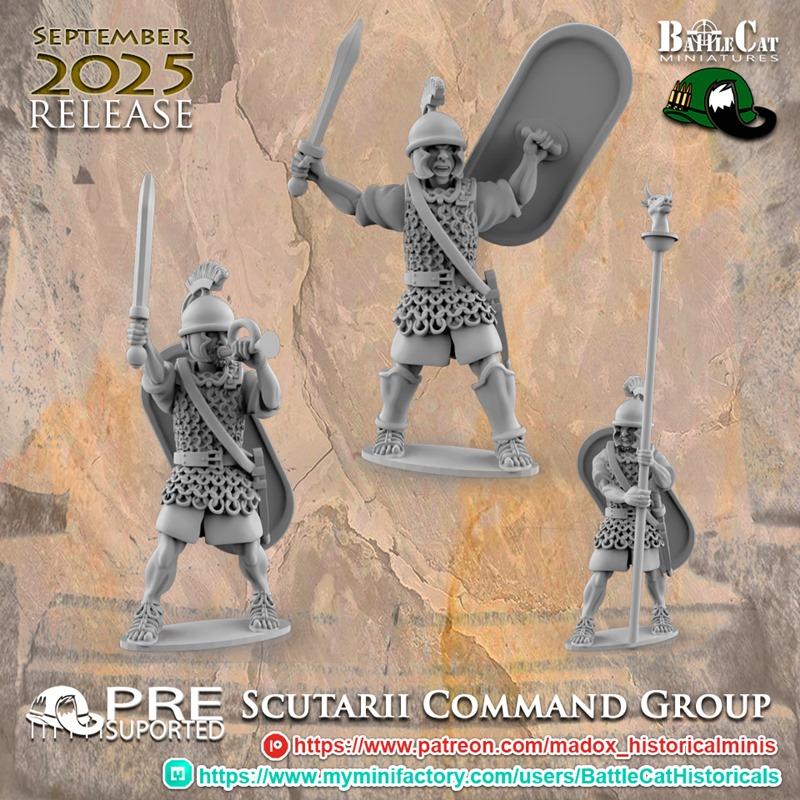 伊比利亚古代指挥集团 3D打印模型|Ancient Iberian Command Group – 3D Print Model STL