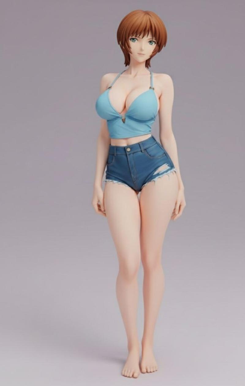 Yui Ikari 3D打印模型|Yui Ikari Milf – 3D Print Model STL