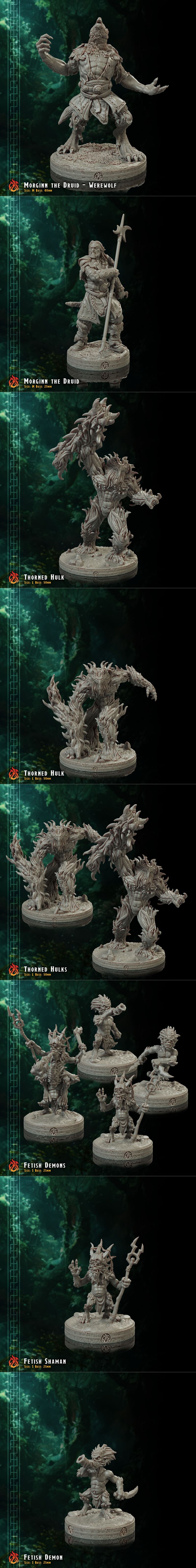 地狱之火工坊——恶魔之主·憎恨者 3D打印模型|Crippled God Foundry – Denizens of Hell – Lord of Hatred August 2025 – 3D Print Model STL