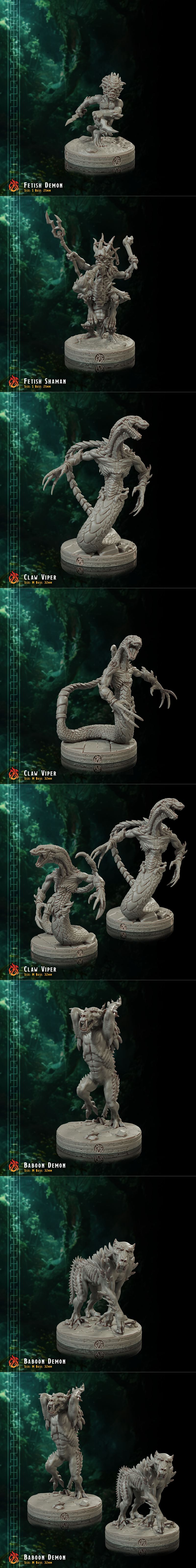 地狱之火工坊——恶魔之主·憎恨者 3D打印模型|Crippled God Foundry – Denizens of Hell – Lord of Hatred August 2025 – 3D Print Model STL