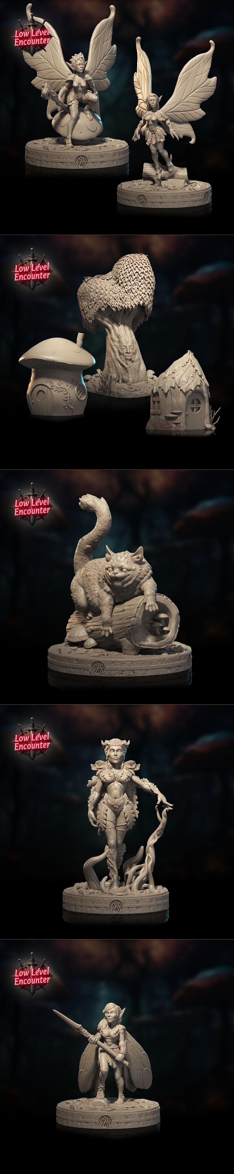 低阶遭遇 2025款 3D打印模型|Low Level Encounter August 2025 – 3D Print Model STL