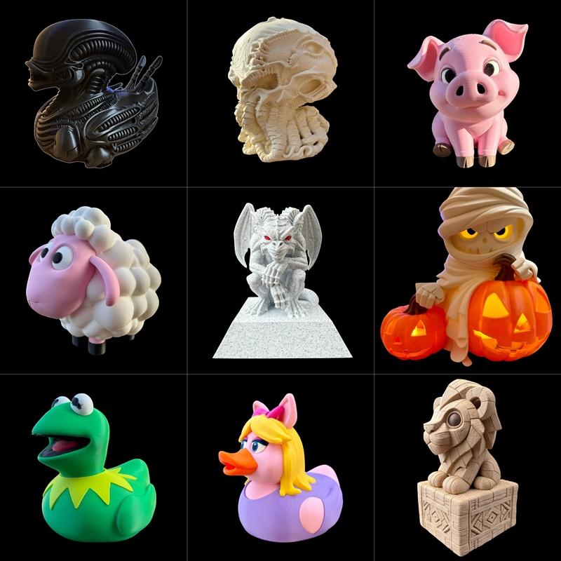 迷你玩偶9月2025发售——3D打印模型STL|Miniatures September 2025 Release – 3D Print Model STL