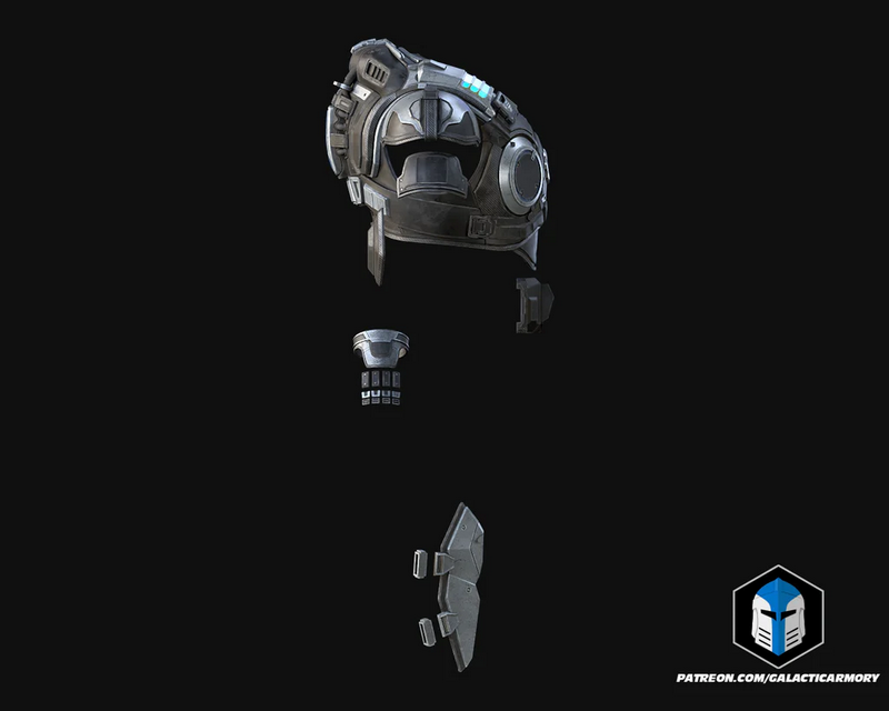 Gears of War – Marcus Fenix COG Armor – 3D Print Model