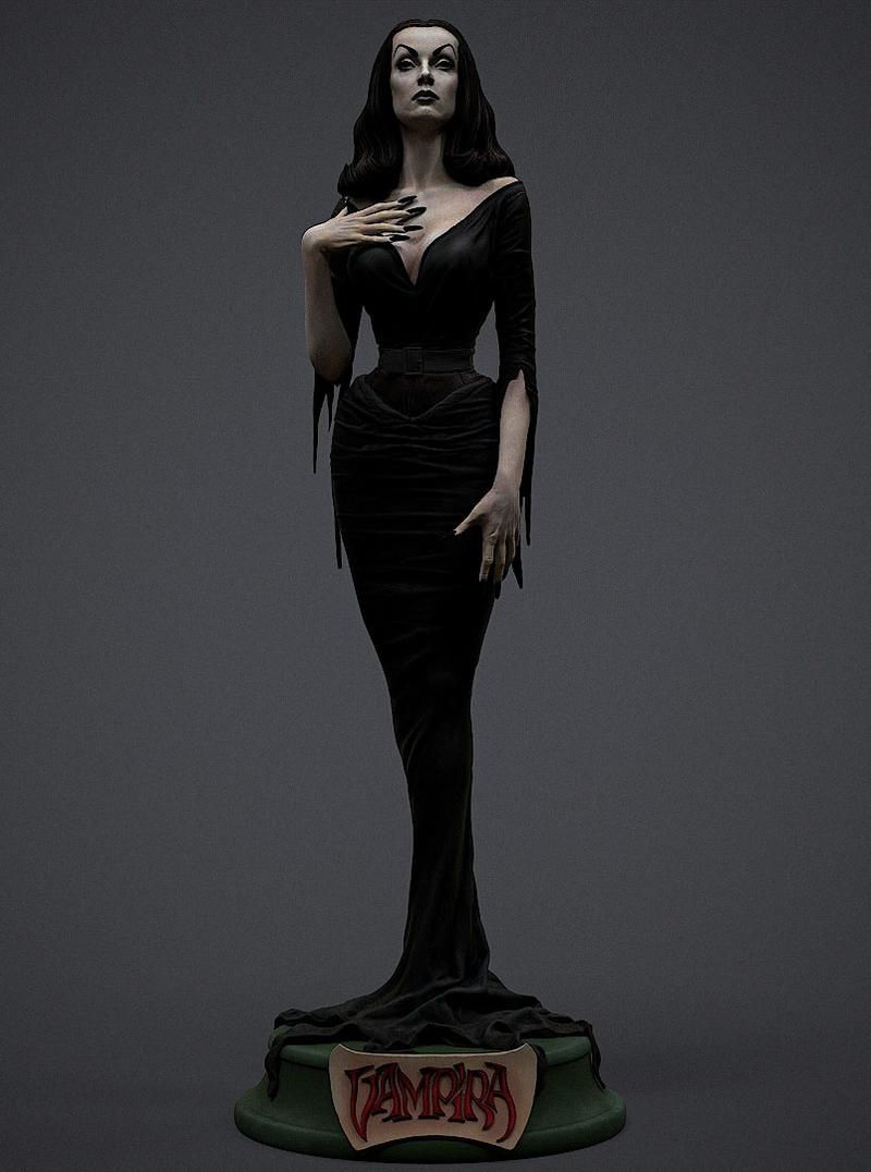 Vampira 3D打印模型|Vampira – 3D Print Model STL