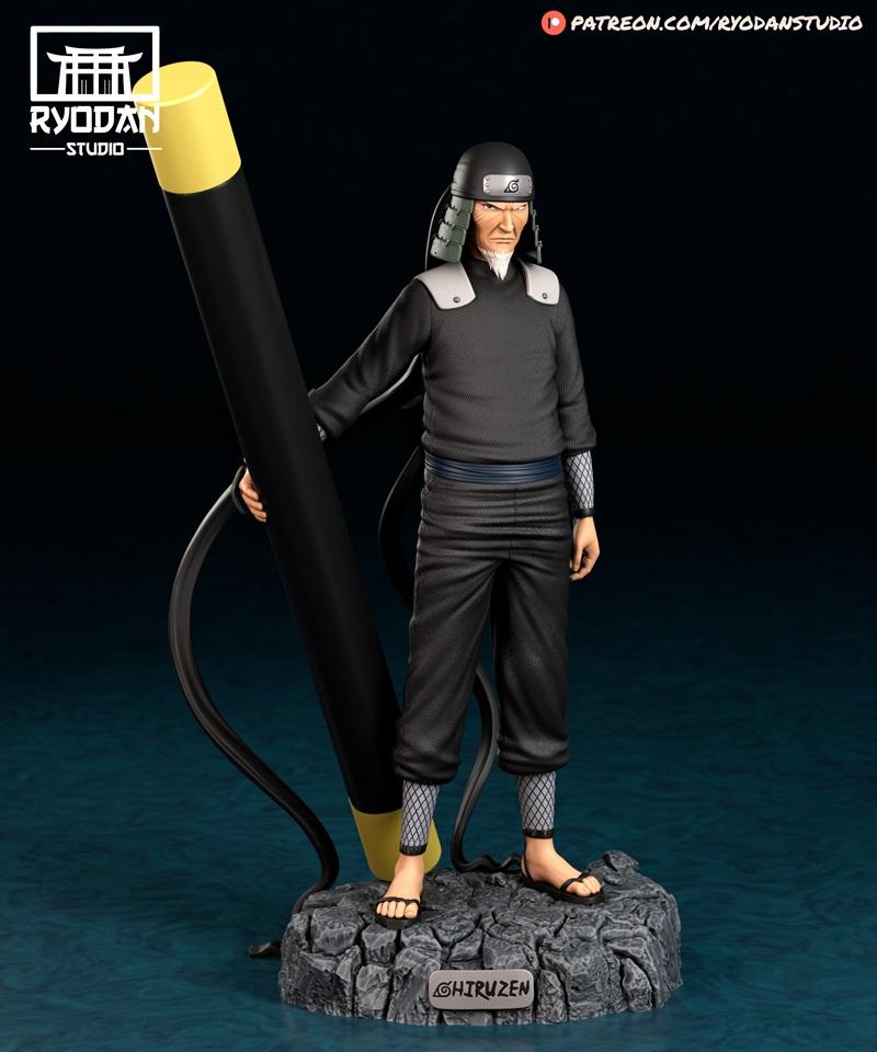 瑞东工作室 - 奈良鹿丸 - 3D打印模型|Ryodan Studio – Hiruzen Sarutobi – Naruto – 3D Print Model STL