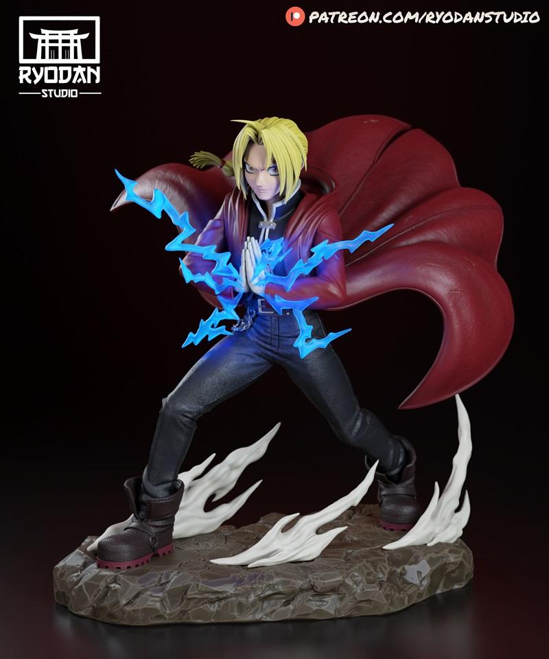 Ryodan Studio - 《钢之炼金术师》艾德·艾尔利克 3D打印模型|Ryodan Studio – Edward Elric – 3D Print Model STL