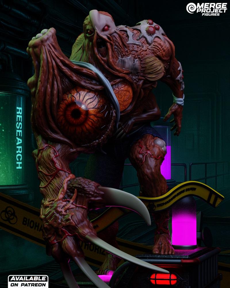 生化危机2 3D打印模型 法兰克·布莱克|Merge Project Figures – Willian Birking – Resident Evil 2 – 3D Print Model STL