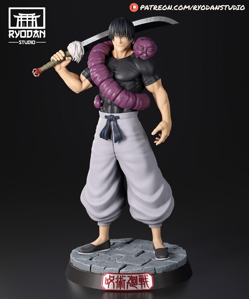 Ryodan Studio 三眼鬼灭之刃 3D打印模型|Ryodan Studio – Toji Fushiguro – 3D Print Model STL
