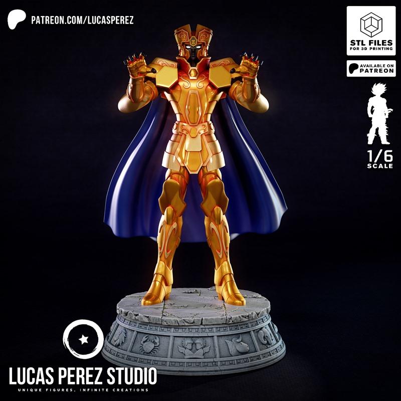 卢卡斯·佩雷斯 - 双子座 - 3D打印模型|Lucas Perez – Geminis – 3D Print Model STL