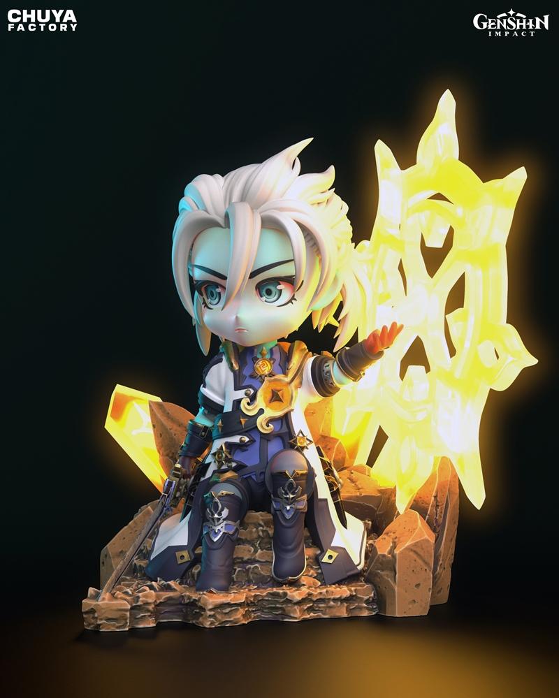 Chuya工厂 - 阿尔比多呆毛 - 3D打印模型|Chuya Factory – Albedo Chibi – 3D Print Model STL
