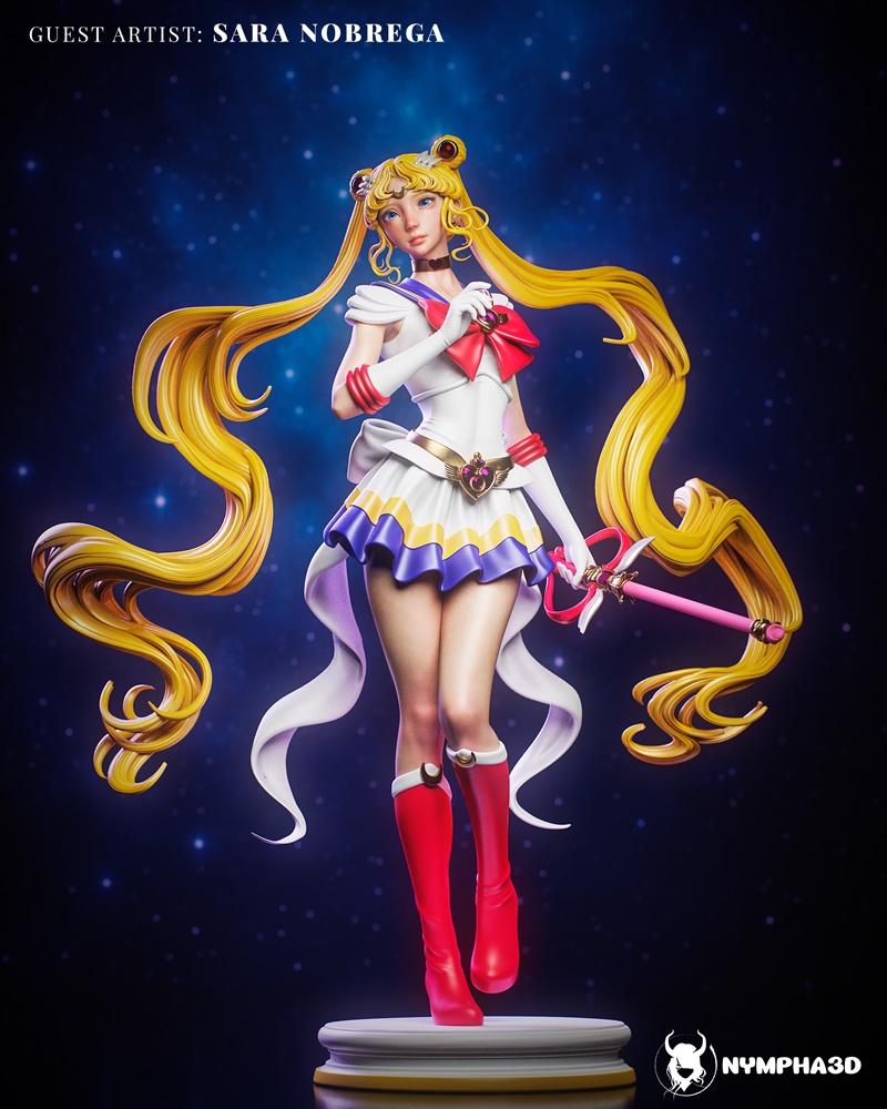 Nympha - 青蛙公主 - 3D打印模型|Nympha – Sailor Moon – 3D Print Model STL