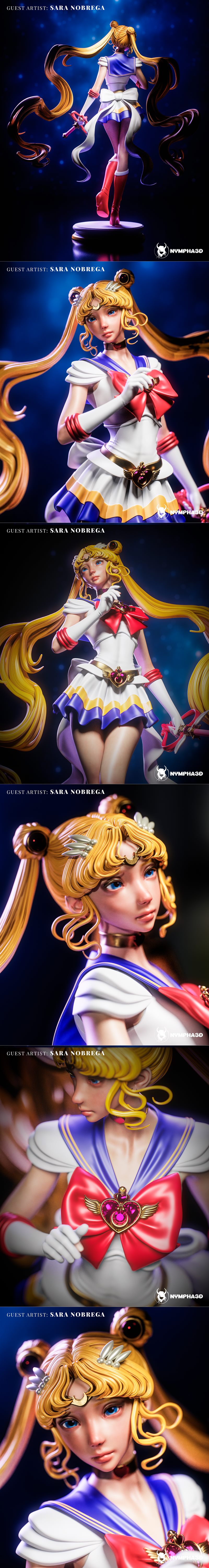 Nympha - 青蛙公主 - 3D打印模型|Nympha – Sailor Moon – 3D Print Model STL
