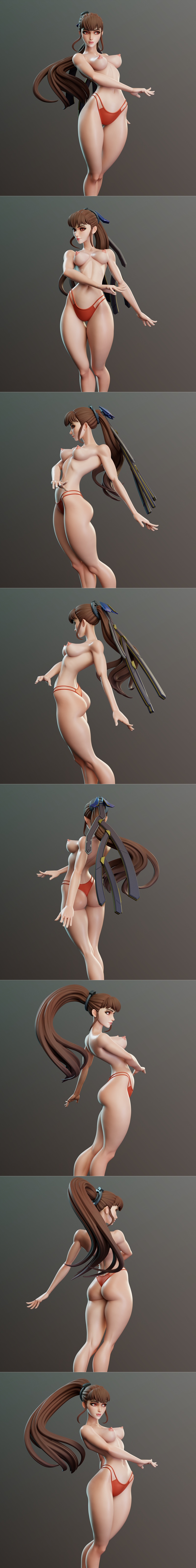 Dinamuuu3D出品《Eve》3D打印模型|Dinamuuu3D – Eve – 3D Print Model STL