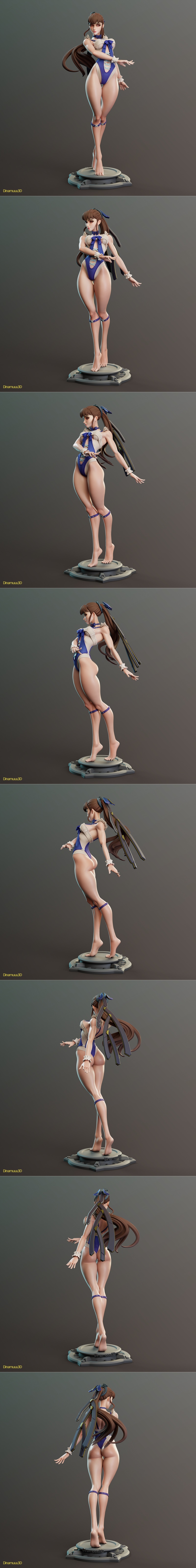 Dinamuuu3D出品《Eve》3D打印模型|Dinamuuu3D – Eve – 3D Print Model STL